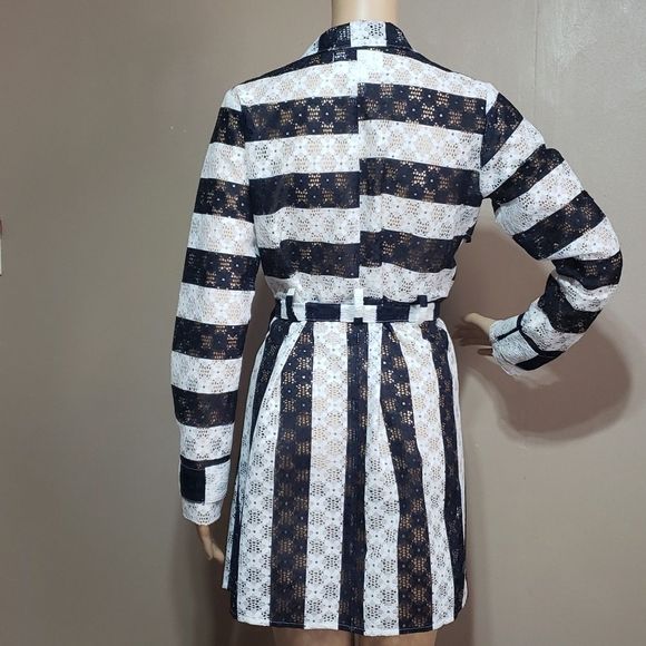 BCBGeneration eyelet lace wrap dresses with Tie, sz XXS - Picture 3 of 6